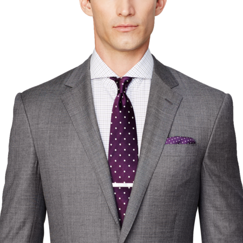 Прическа под костюм мужской Ralph Lauren Purple Label Mens Anthony Grey Sharkskin Modern Wool Slim Suit 40R 