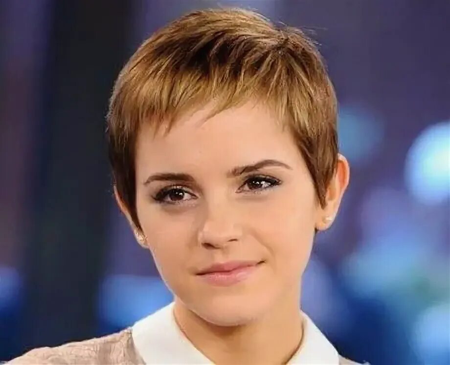 Прическа под мальчика длинная Abgeschnittener Pixie-Schnitt - Die Beste Frisuren Pixie schnitt, Emma watson ku