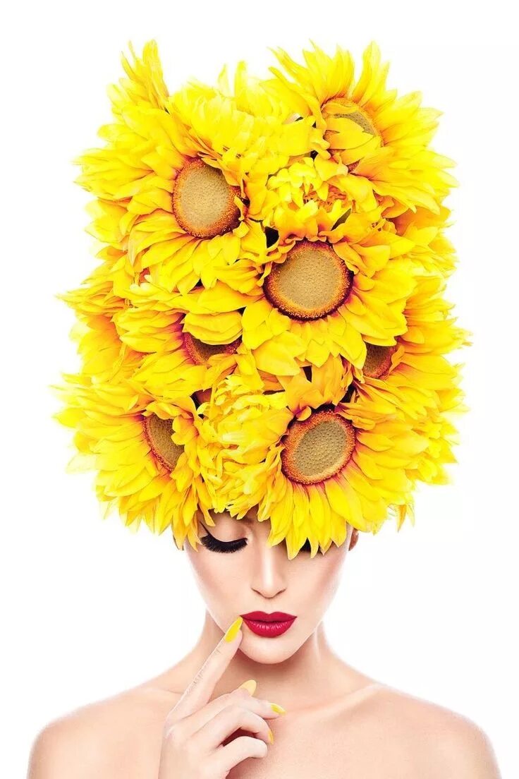 Прическа подсолнух женская Pin by miss on Девушки Beauty photography, Yellow aesthetic, Sunflower