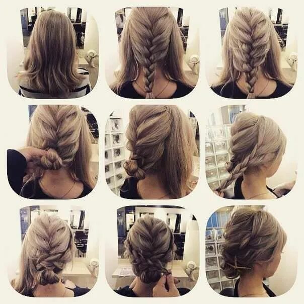 Прическа поэтапно на длинные Braid Hairstyle for Shoulder Length Hair Hairstyle, Hair lengths, Long hair styl