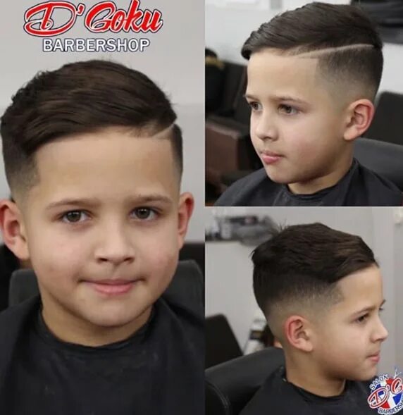 Прическа полубокс для мальчика 8 лет Stylish Hair Cutting Boys Kids - Fifth-Harmony