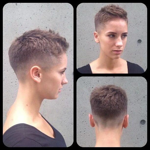 Прическа полубокс женская фото Pin von bea cars auf Short hair style inspiration Schöne frisuren kurze haare, K