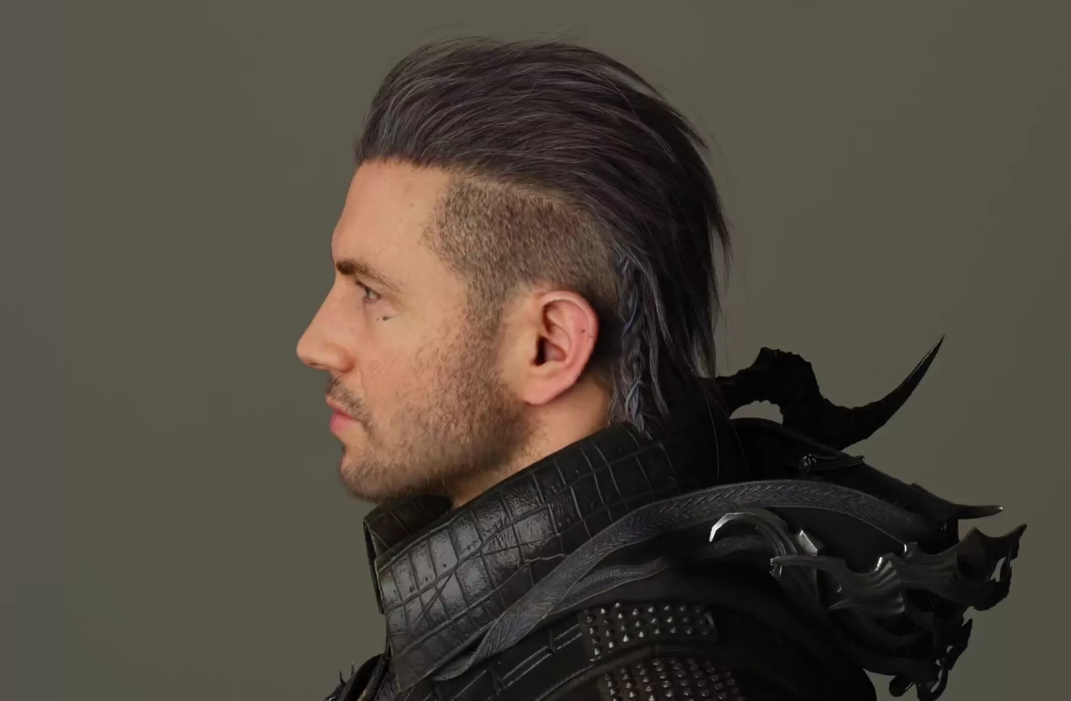 Прическа понимал FF15 Nyx Ulric Side Fantasy hair, Mens hairstyles, All hairstyles