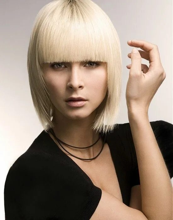 Прическа прямая челка каре Beautiful Blond Bob Hair styles, Best hair stylist, Hair tint