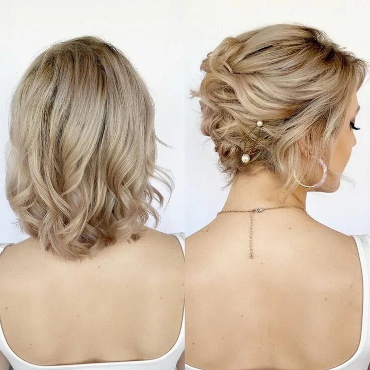 Прическа пучек низкий на короткие волосы 30 Updos for Short Hair to Feel Inspired & Confident in 2020 - Hair Adviser Shor