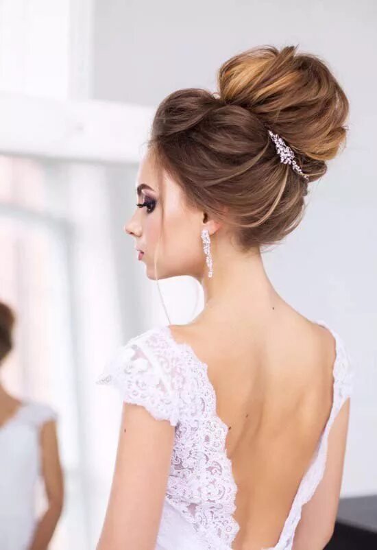 Прическа пучок 2024 на свадьбу Top 25 Long Wedding Hairstyles for Bride from Art4studio - My Stylish Zoo #hairc