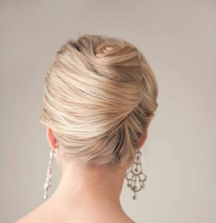 Прическа ракушка на длинные comment faire un chignon de mariage élégant, chignon banane classique Comment fa