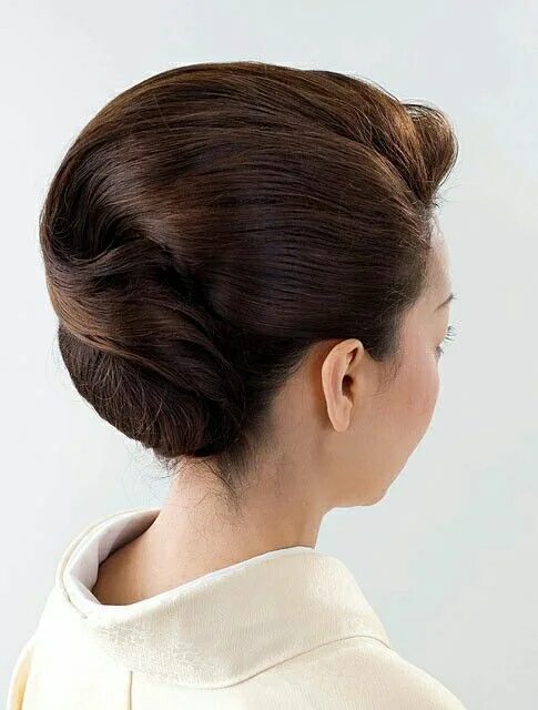Прическа ракушка на длинные волосы фото Пин от пользователя mo_ory на доске ■ HAIR ☆ (wagami)japanese style Убранные дли