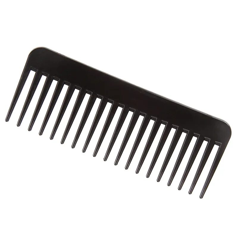 Прическа расческа 19 Teeth Large Wide Tooth Comb Reduce Hair Loss Combs Abs Plastic Heat-resistant