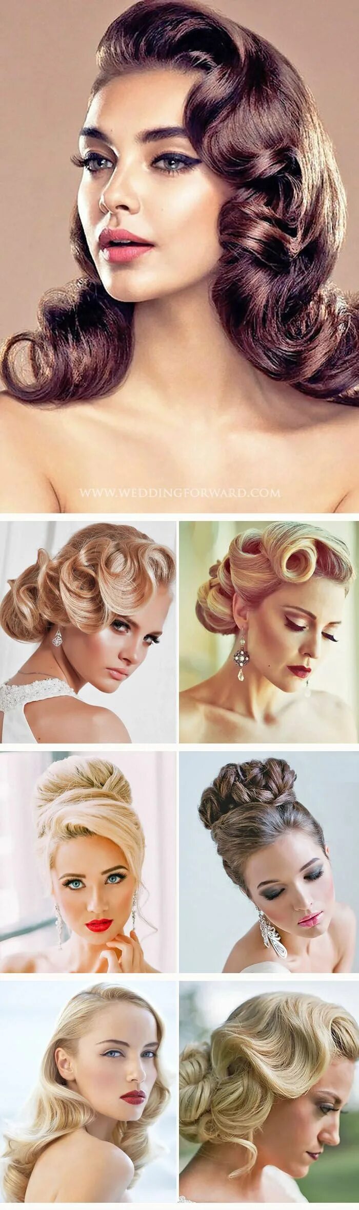 Прическа ретро на длинные Vintage Wedding Hairstyles: 30+ Best Looks & Expert Tips Vintage wedding hair, R