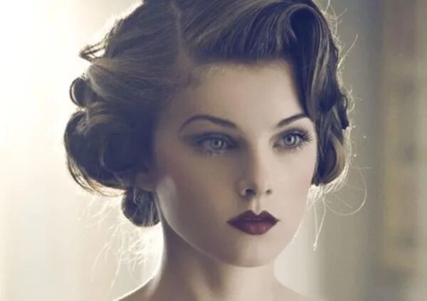 Прическа ретро волосы Vintage Hairstyles and Retro Hair Looks For Women