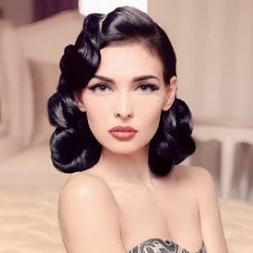 Прическа ретро волосы add a caption #hairstyle vintage Glam hair, Cool hairstyles, Hair styles