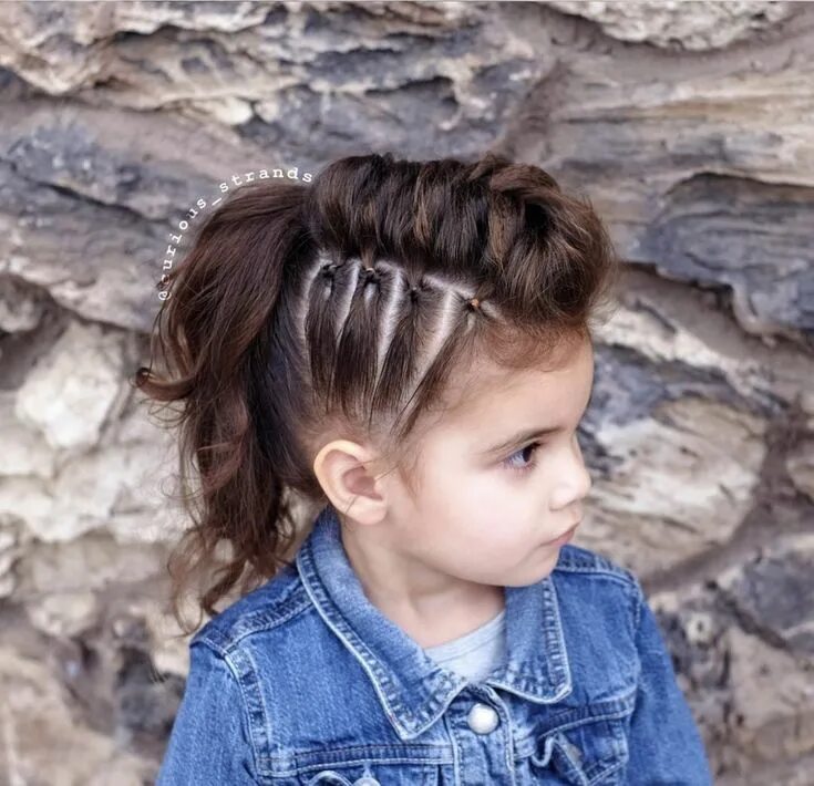 Прическа рок стиль для девочки Pin on Hair love in 2024 Toddler hairstyles girl, Kids curly hairstyles, Kids ha