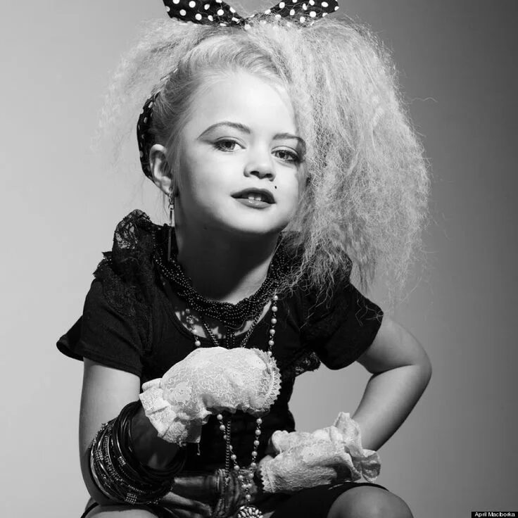 Прическа рок стиль для девочки Little Madonna Madonna costume, Kids costumes, Madonna