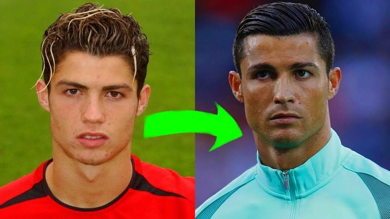 Прическа роналду в молодые годы Cristiano Ronaldo'nun 2000'ci Yıldan 2019'a Kadarki Saç Stilleri! - YouTube