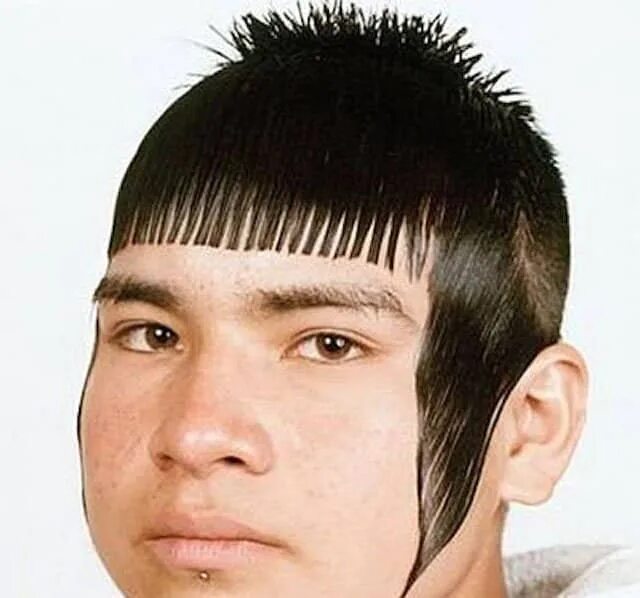 Прическа ровная челка мужская 16 Hilariously Horrible Hairstyles That Will Make You Laugh Hard Elite Readers