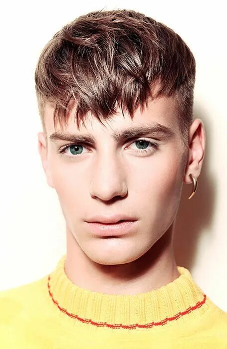 Прическа ровная челка мужская 25 Stylish Fringe Haircuts for Men Mens hairstyles undercut, Undercut hairstyles