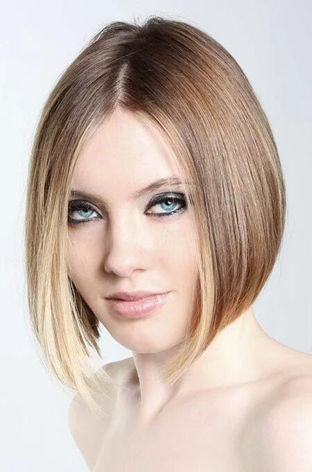 Прическа русые волосы каре 2. A-Line Bob Haircut Line bob haircut, Haircuts for fine hair, Bob hairstyles f