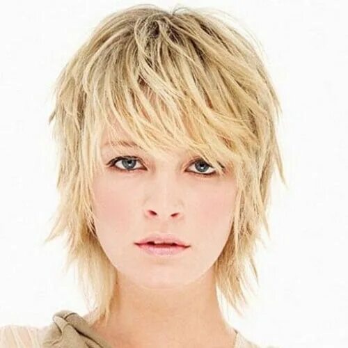 Прическа рваная фото 50 Funky Shag haircuts - Best Hairstyles in 2020 Hairstyles for thin hair, Short