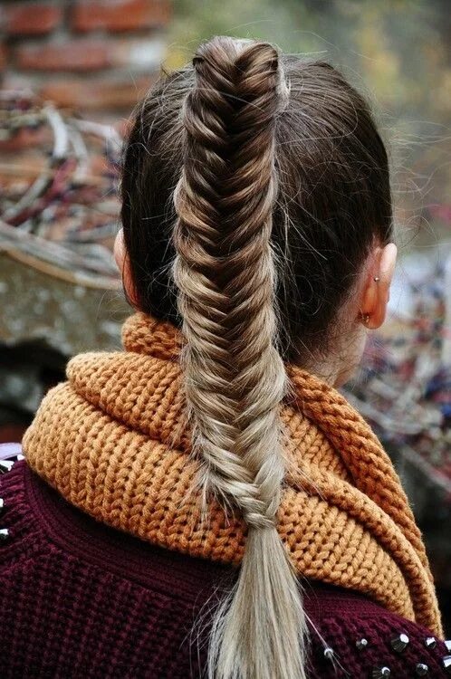 Прическа рыбий хвост для девочек Beautiful Collections Back to School Hairstyles for Long Hair - Be Modish Cute p