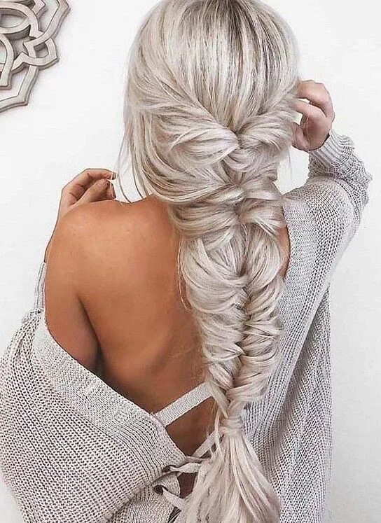 Прическа рыбий хвост на длинные волосы 40 Beautiful Unique Braid Long Hairstyles