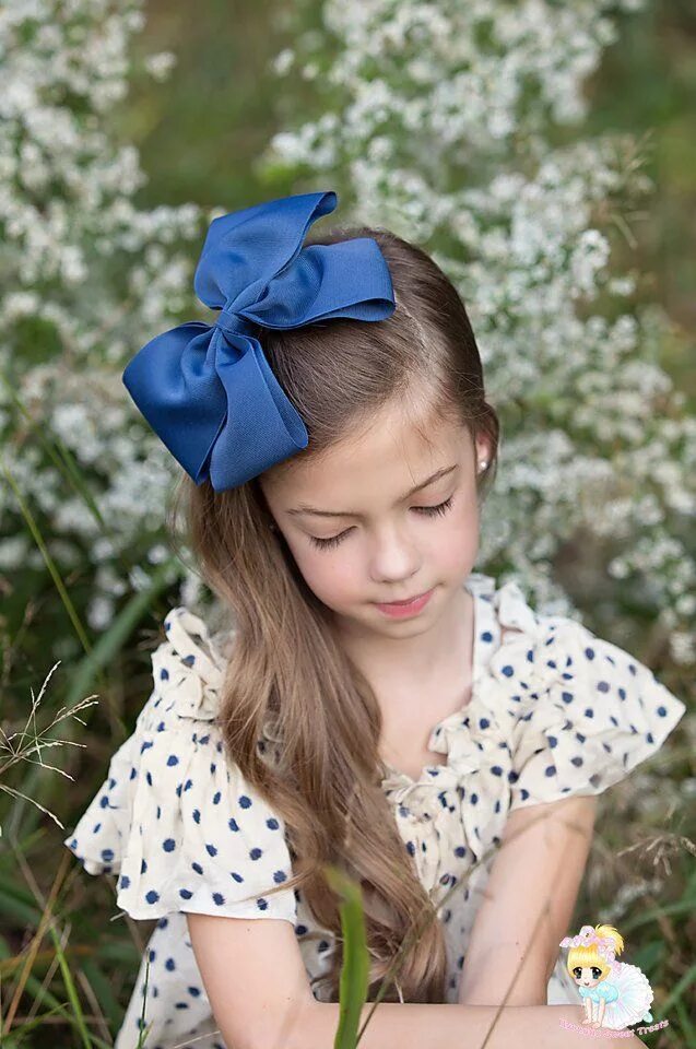 Прическа с бантами для девочки Large Blue Hair Bow Navy Blue Headband 8 Inch hairbow Etsy Diy laço para cabelo,