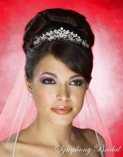 Прическа с диадемой wedding headpieces and veils Wedding hairstyles with veil, Best wedding hairstyl