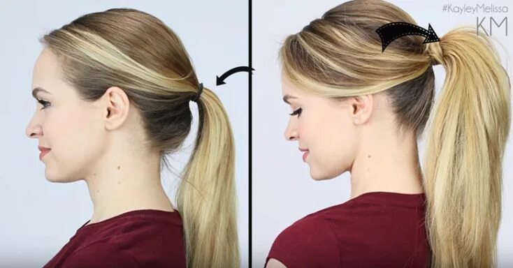 Прическа с хвостиками Brilliant Tricks to Give Your Ponytail Extra Volume in Less Than 5 Minutes Perfe