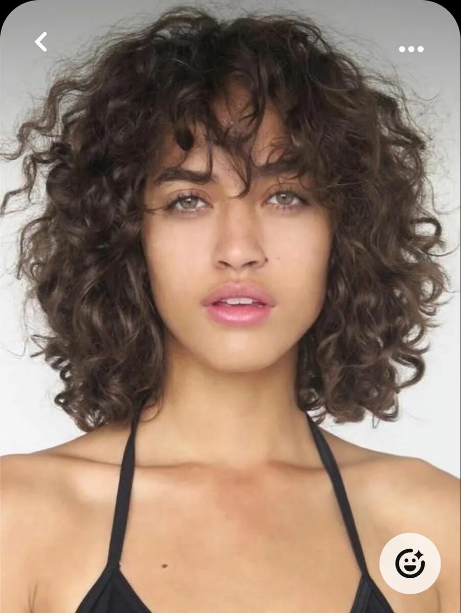 Прическа с кудрявой челкой женская Pin on Короткие кучерявые волосы in 2024 Curly hair styles, Short hair styles, C