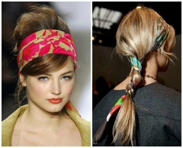 Прическа с платком на короткие волосы Elevate Your Fashion Status With These Simple Hairstyles - K4 Fashion