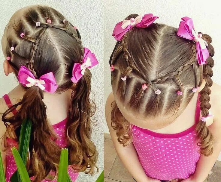 Причёска Toddler hairstyles girl fine hair, Toddler hairstyles girl, Lil girl ha