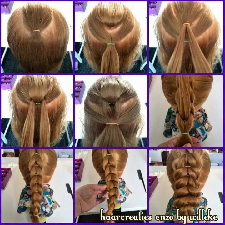 Прическа с резинками для девочки пошагово Distract Braid Hairstyle Step By Step Entertainment News, Photos & Videos - Calg