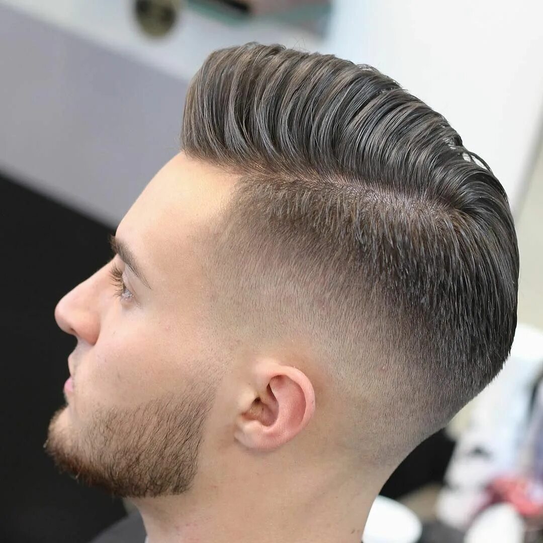 Прическа с резким переходом мужская awesome 80 Powerful Comb Over Fade Hairstyles - Comb On Over! Check more at http