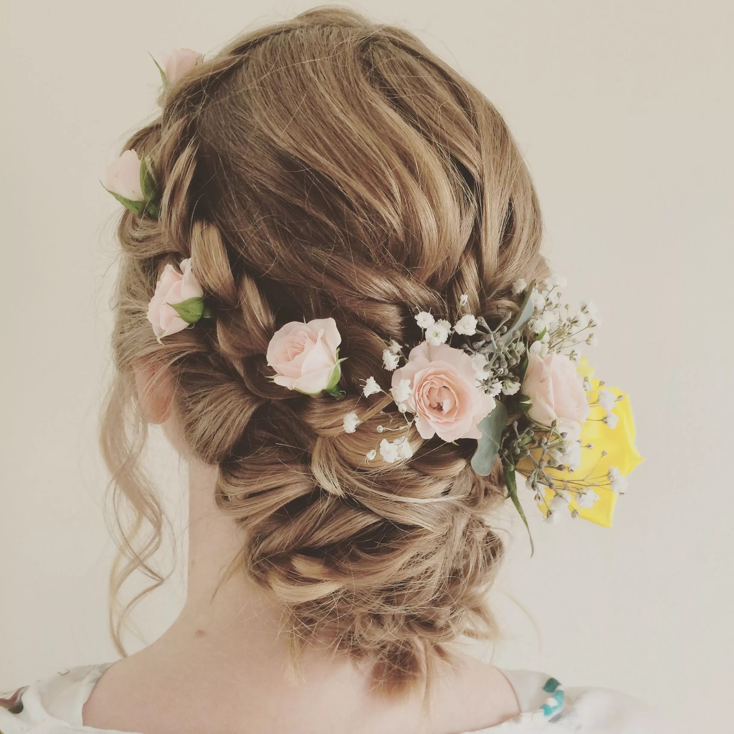 Прическа с цветами Katie-Jane Whitlock bohemian hairstyles, bohemian bride, wedding updo, braid, fr