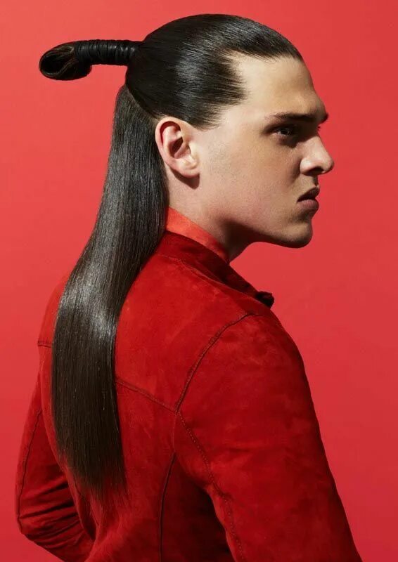 Прическа самурай женская MONOCHROMATIC CULTURE Hair by Kieran Harris Mens hairstyles, Long hair styles me