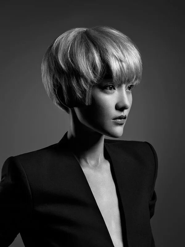 Прическа сэссун фото на короткие волосы VS Zhou Xun on Behance Pixie haircut, Hair setting, Short hair styles