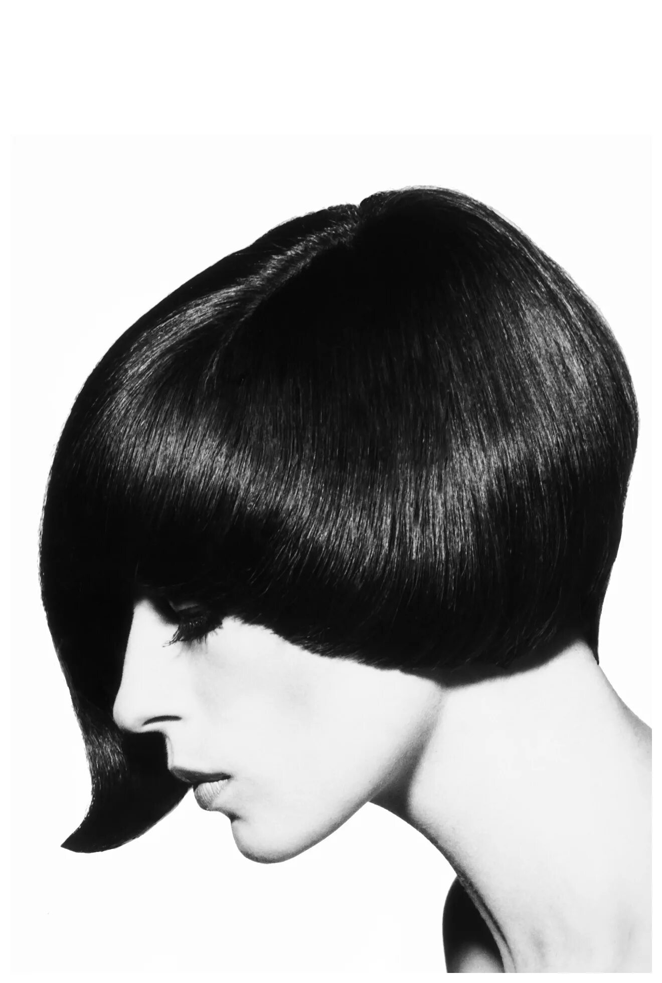 Прическа сэссун женская Lopsided asymmetric cut" Vidal Sassoon 1964 - © Pleasurephoto Room