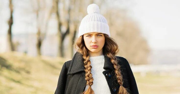 Прическа шапка длинная 11 Hairstyles That Look Amazing Under A Beanie - VIDEOS Scarf knitting patterns,