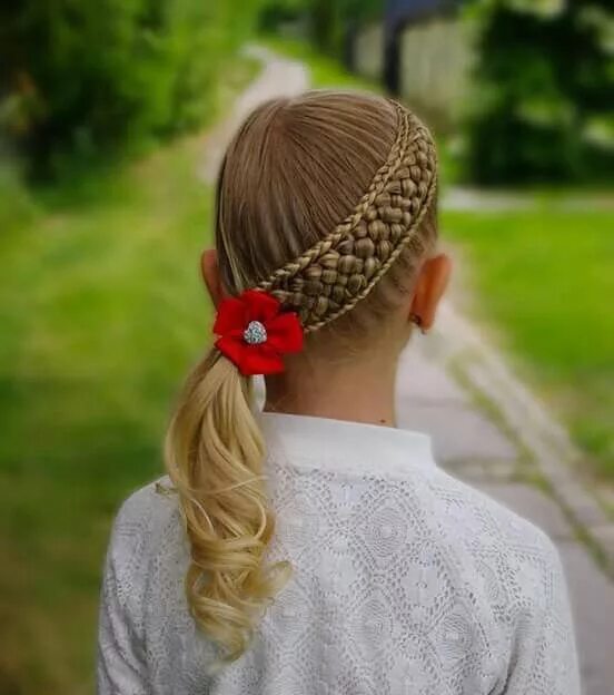 Прическа шапочка для девочки Pin by Elen on Peinados p/ Fiestaas Five strand braids, Braided hairstyles, Cool