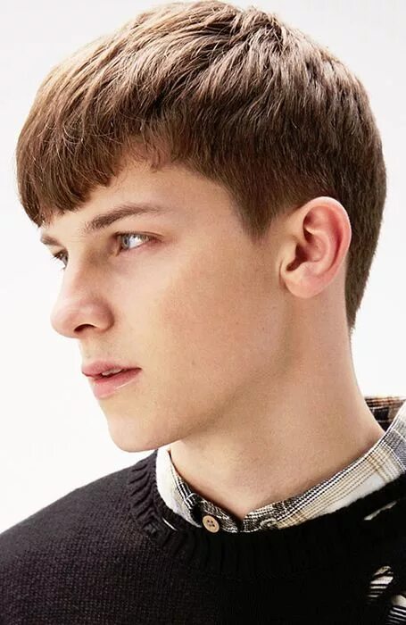 Прическа шапочка мужская Men's Hairstyles Short Hair. Photo: Bershka. #menshairstyles #menshair #shorthai