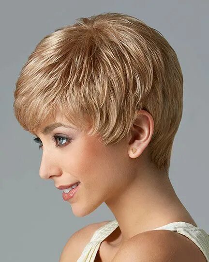 Прическа шапочка женская на короткие волосы фото Gabor Wigs Pixie Perfect Petite Short hair styles, Short hair color, Wigs