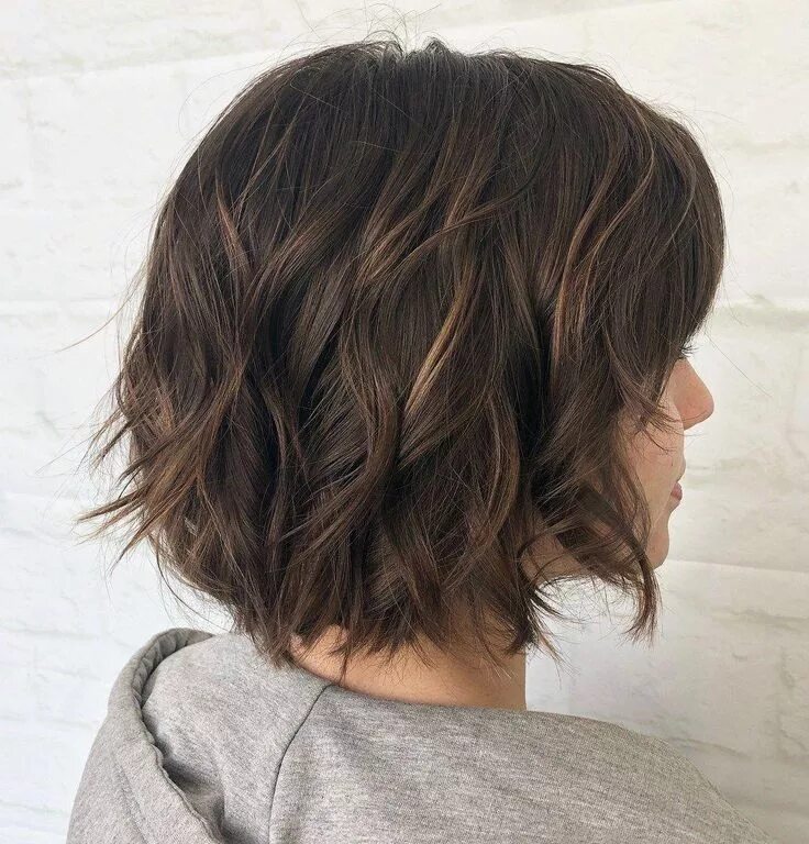 Прическа шегги на каре 70 Fabulous Choppy Bob Hairstyles to Show Your Stylist in 2024 Long bob hairstyl