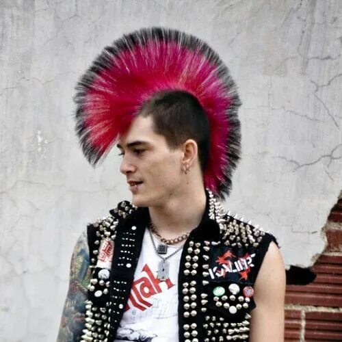 Прическа шипы мужская 50 Creative Punk Hairstyles - Men Hairstyles World Punk hair, Rock hairstyles, P