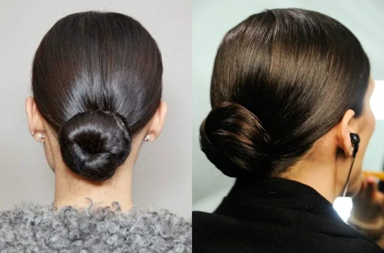 Прическа шишка на средние волосы Comment réaliser une coiffure de Noël facile et sublime : 30 idées canon pour êt