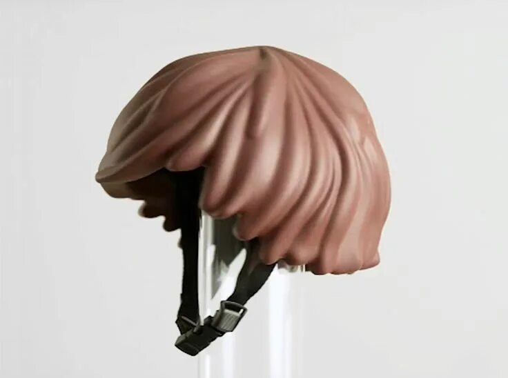 Прическа шлем LEGO-shaped safety gear literally gives you helmet hair Helmet hair, Helmet, Bik