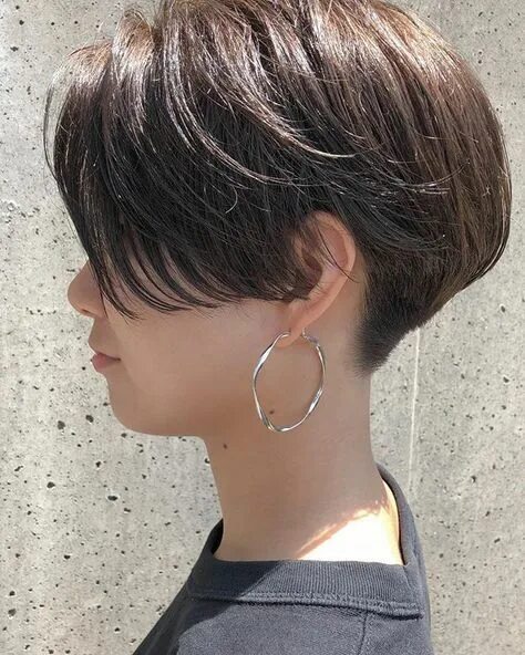 Прическа шторки для девушек на короткие волосы Pin on Короткие волосы Asian short hair, Shot hair styles, Short hair haircuts