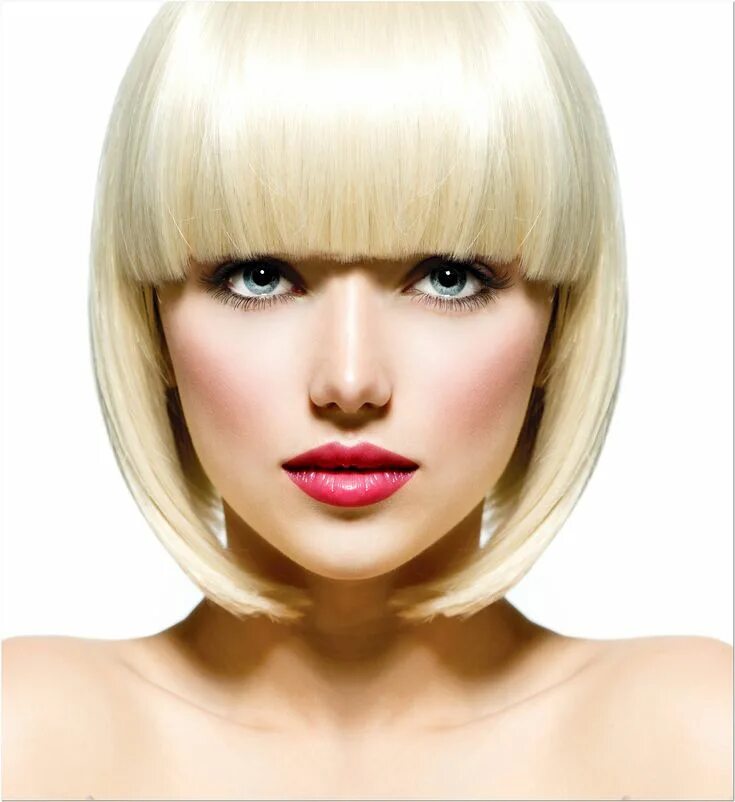 Прическа симметрия женская на средние волосы 50&#8217;Er Frisure Kvinder Short haircut styles, Hairstyles with bangs, Short h