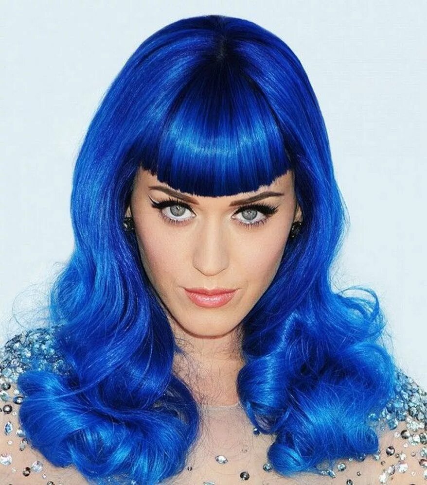 Прическа синие волосы Katy PERRY. Katy perry hair, Blue hair, Katy perry