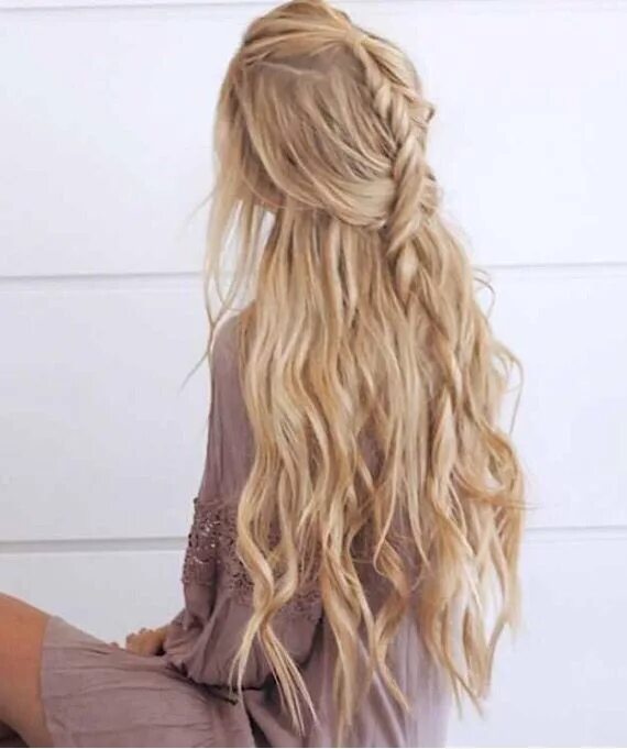 Прическа со светлыми волосами Pin by tara on beauties Long hair styles, Hair styles, Hairstyle