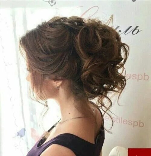 Прическа собранные локоны на средние Hairstyles & Beauty Hair updos, Hairstyle, Hair styles